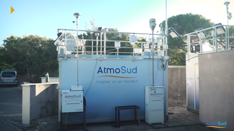 station de mesure AtmoSud